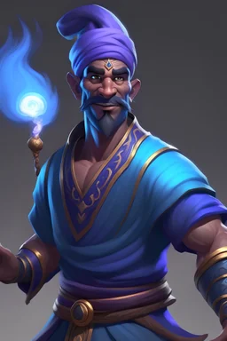 male genie warlock