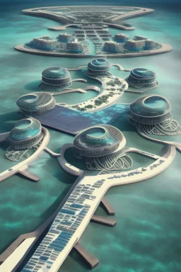 Futuristic infrastructure for maldives