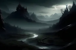 dark fantasy landscape