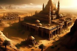 ancient arabian lost city by Boichi