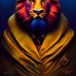 The King, rich deep colors masterpiece, Martin Wittfooth, Luigi Spano, Mandy Jurgens, stellar photography,greg rutkowski rossdraws, Artgerm, 8k