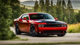 a luxury dodge challenger
