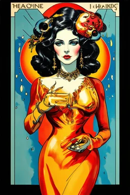 the only true knowledge removes all knowledge; Lowbrow Avant Garde Art Deco