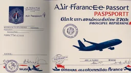 air france passport proccessing