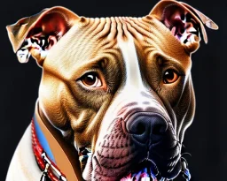 pitbull, really, HD, viscous, muscular dog