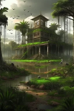 Post apocalyptic garden of eden