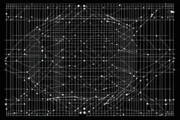 Cypher culture represented as lines and dots