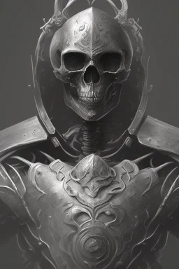 а fantasy Proto-Slavic skeleton in armor, full body, detailed and realistic, 4k, trending on artstation