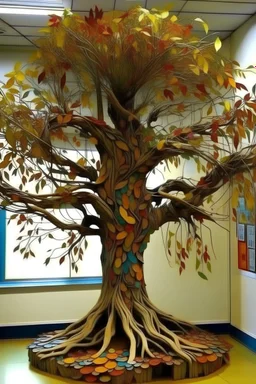 A beautiful and creative tree