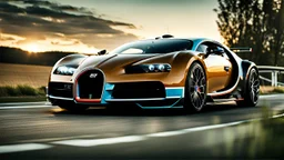 Bugatti X BMW, desktop wallpaper, 4K, Cinematic