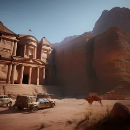 Petra + Ürdün unreal engine