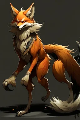 fox of nine tails humanoid