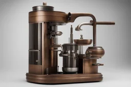 a modern espresso machine made by Turkish architects 18th century
