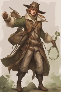Human apothecary adventurer ranger