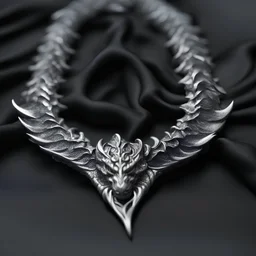 collar, silver platinum dragon scale necklace, 8k, divine aura, gift from a god