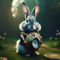 Most beautiful steampunk rabbit,steampunk style, polaroid,outdoors,shallow dept of field, close up, macro lens, cinematic, unreal engine 5, 8k, hyper realistic. ambient lighting, elegant,hyperphotorealistic, cinematic lighting, hyperphotomaximalist, masterpiece,epic composition, tilt shift blur, by japbun2-40