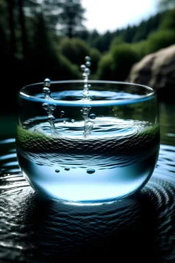 A picture with water