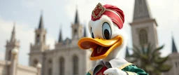 pride donald duck as a muslim cross dresser