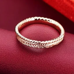 ruby ring with braided band, braided band, men's jewellery