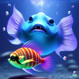 Cute Fish, Wearing make up avatar pandora