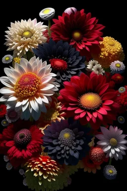 Generate an image of beautiful flowers