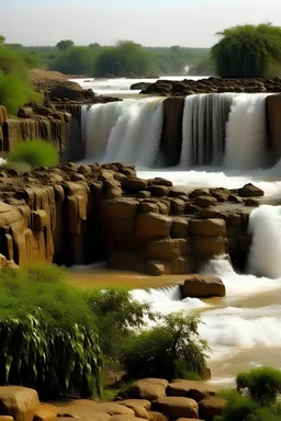 sudan waterfalls