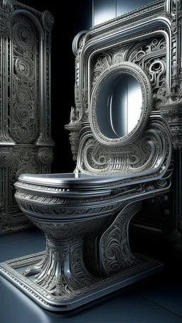 A throne an oil painting made of gold 8k great quality picture
