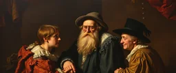 master oil painting by Rembrandt, negentropy