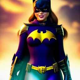 ultra detailed fullbody portrait of busty beautiful Batgirl , extremely detailed digital painting, intrincate, extremely detailed smiling face,crystal clear Big Green eyes, in the style of Ohrai Noriyoshi and robert e howard and pablo oliveira and Ken Kelley and Keith Parkinson,mystical colors,perfectly centered image, perfect composition, rim light, beautiful lighting,8k, stunning scene, raytracing