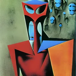 Creepy liminalspace Max Ernst