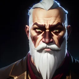 "MIddle aged white human male, with a trimmed but uneven beard, piercing green eyes with slick back hair, head and shoulders portrait, 8k resolution concept art portrait by Greg Rutkowski, Artgerm, WLOP, Alphonse Mucha dynamic lighting hyperdetailed intricately detailed Splash art trending on Artstation triadic colors Unreal Engine 5 volumetric lighting Splash art fantasy"