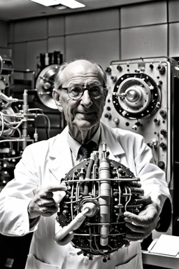 Dr Schitz and his amazing mercury filled tauroidal propulsion unit