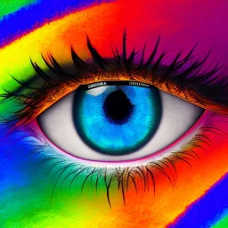 Rainbow eyes