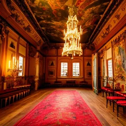 Celebration in a schloss, austrian people, ledherhosen, Austrian aesthetic, warm colors, wooden floor, forest green walls, night time, 8k, HD, cinematography, photorealistic, Cinematic, Color Grading, Ultra-Wide Angle, Depth of Field, hyper-detailed, beautifully color-coded, insane details, intricate details, beautifully color graded, Cinematic, Color Grading, Editorial Photography, Depth of Field, DOF, White Balance, 32k, Super-Resolution, Megapixel, ProPhoto RGB, VR