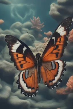 butterfly in an aquarium add fish