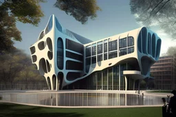 Worlds best building design for a college campus. Unique and brilliant architectural design
