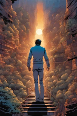 Back to Heaven. the very naked truth. Mark Brooks and Dan Mumford, comic book art