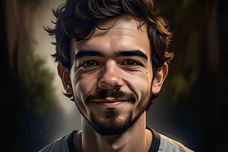 Portrait of Rafael Lange Severino, Brazillian Streamer