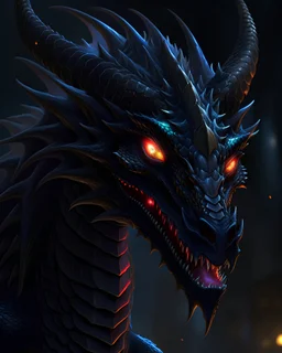 black dragon, ethereal, symmetrical, soft lighting, concept art, digital painting, looking into camera. Designed by VVinchi all on PlaygroundAI Stable Diffusion 1.5 base model. Will not produce the same result when Remixed!