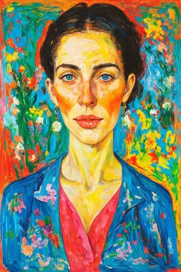 The Paradox of being Unreal; Surreal Expressionistic art with the color palette of matisse
