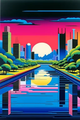 acceptance in the style of Hiroshi Nagai