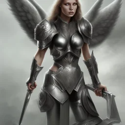 female warrior angel