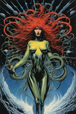 [medusa: a star is born] Hydrogenesis, 1979 in Heavy Metal Magazine Vol. 2, #10 by Philippe Caza