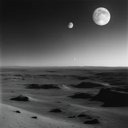 [very impressive high res masterpiece in Kodak Eastman 5247, scene by László Krasznahorkai] Both of Mars’ moons are vastly nearer her than is our moon to Earth; the nearer moon being but about five thousand miles distant, while the further is but little more than fourteen thousand miles away, against the nearly onequarter million miles which separate us from our moon. The nearer moon of Mars makes a complete revolution around the planet in a little over seven and one-half hours, so that she may