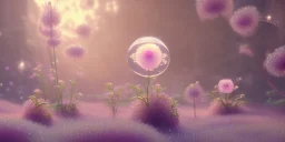 crystal subtle flower in a galactic ambiance beautiful fairy, transparent, delicate colors, in the foreground, full of details, smooth，soft light atmosphere, light effect，vaporwave colorful, concept art, smooth, extremely sharp detail, finely tuned detail, ultra high definition, 8 k, unreal engine 5, ultra sharp focus