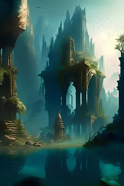 fantasy world lost cities