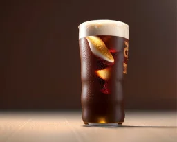 Brown cola drink fizzy