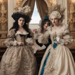 baroque art aesthetic cosplay