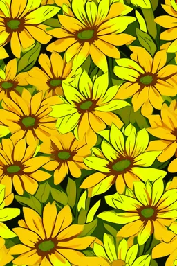 Flores amarillas