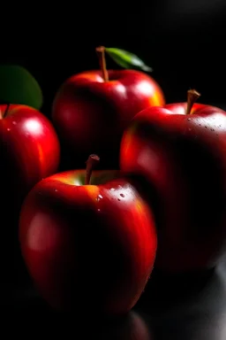 buah apel merah